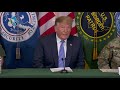 Trump stresses 'emergency' during border visit