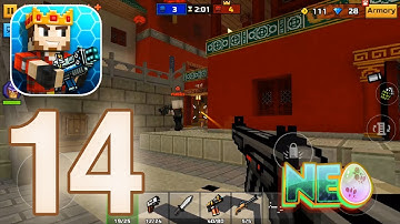 Pixel Gun 3D: Gameplay Walkthrough Part 14 - Multiplayer Battle! (iOS, Android)