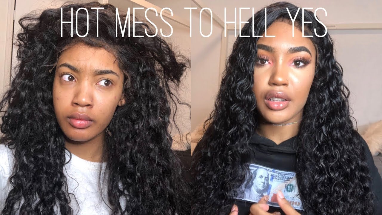 How To Maintain Natural Wave Hair Wig Ft Dsoar Hair YouTube