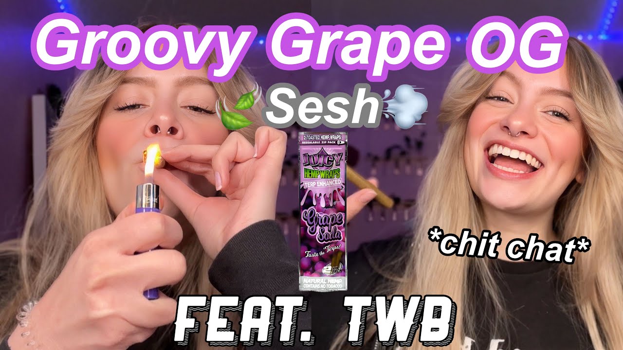 CHATTY SESH ~ groovy grape OG + juicy grape soda
