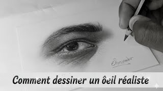 Comment Dessiner Un Œil Réaliste Au Fusain Tutoriel Simple Et Puissant