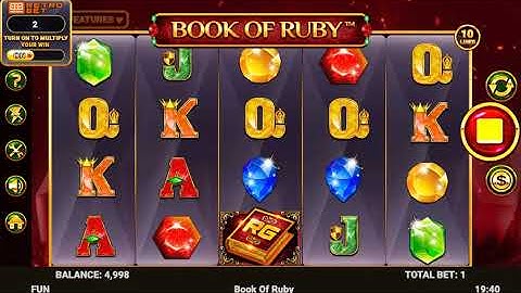Demo gameplay of Book of Ruby by Retro Gaming