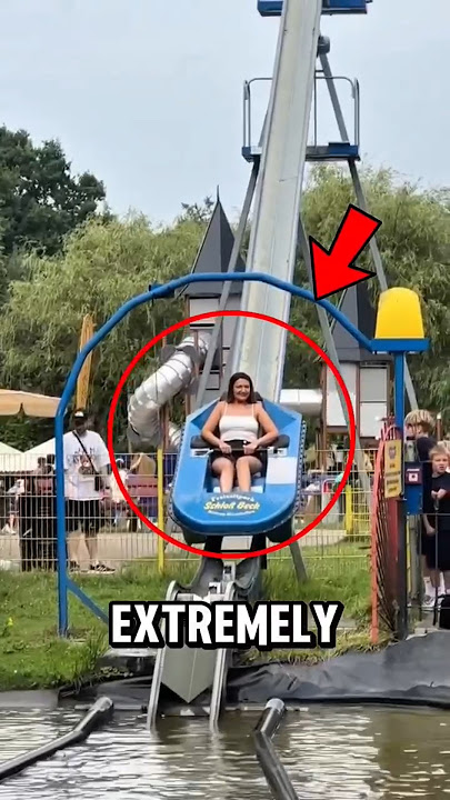 She’s Insane for Doing This Slide‼️😨