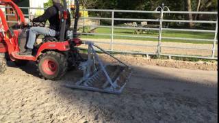 herse de piste micro tracteur ekeep