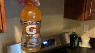 Gatorade Orange 28 oz Bottle Expired: January 18, 2026