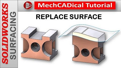 Replace Face In SolidWorks