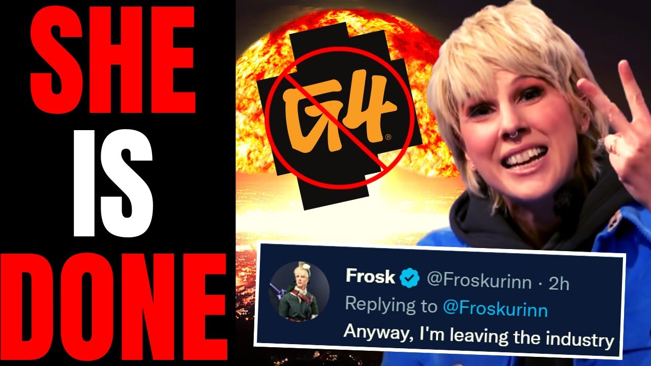 Complete FAILURE For Frosk! | She’s "Leaving" The Gaming Industry After DESTROYING G4TV