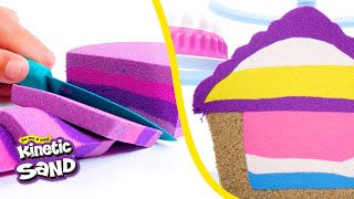 Satisfying Slices 🌈 | Creatorverse | Kinetic Sand ASMR Videos for Kids screenshot 4