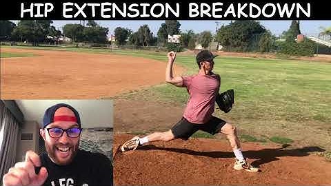 Hip Extension Breakdown in Pitching Delivery | ROBBY ROWLAND