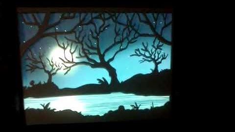 Projection mapping on cutout surface project