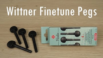 Wittner Finetune Pegs - Unboxing and mounting