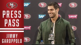 Jimmy Garoppolo Reviews 49ers Win on ‘SNF'