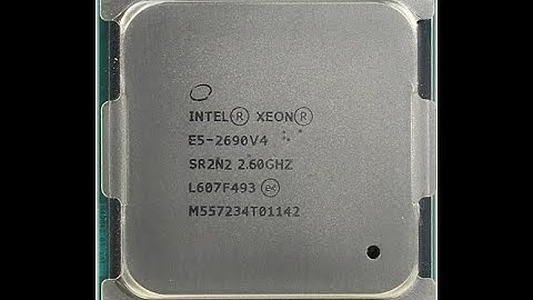 E5-2690v4 Intel Xeon 14 Core 2.60GHz 35MB L3 Cache Socket FCLGA2011-3 Processor #E52690v4