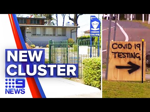 Coronavirus: Three Sydney schools closed for cleaning | 9 News Australia