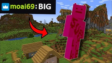 Minecraft, but if my chat spells "big" I get bigger...