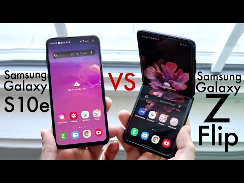 Samsung Galaxy S10e Vs Samsung Galaxy Z Flip! (Comparison) (Review)