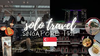 SINGAPORE DIARIES  | my SECOND solo travel ! ✈