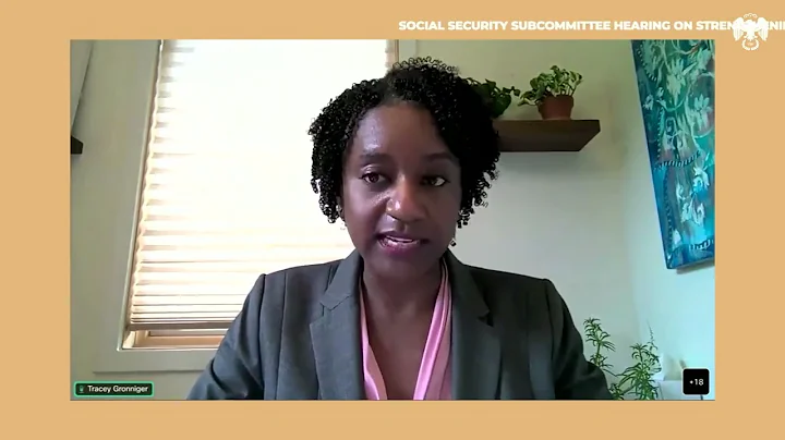 Witness Tracey Gronniger: Strengthening Social Securitys Customer Service