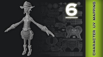 Autodesk Maya 2013 Tutorial - Character UV Mapping ( Final) Part 6