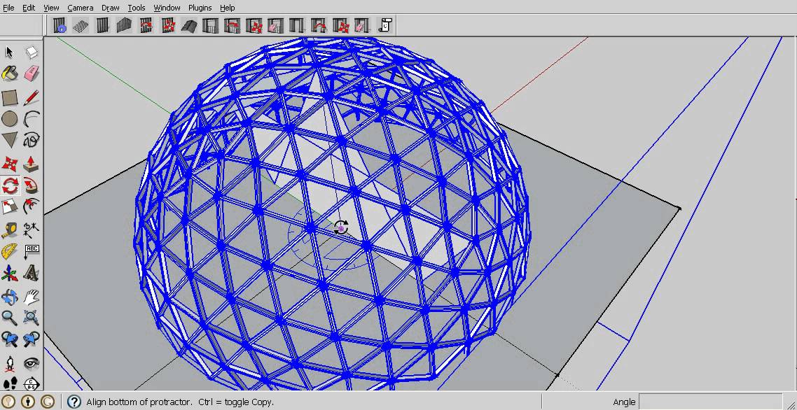 Geodesic Dome Framing Plan Tutorial: 8 Construction - YouTube