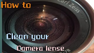 How To Clean Camera Lense | How to clean your sony DSC - H7 lense| || Tech Arush ||