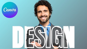 Create Transparent Text Effect in Canva | Easy Tutorial