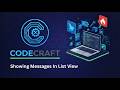 Show Messages in ListView in Flutter 🔥 Firebase Chat App Tutorial | CodeCraft (part 73)