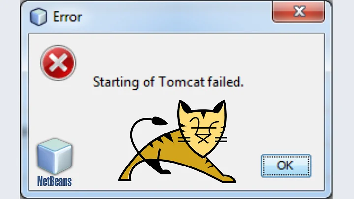 Starting of Tomcat failed from Netbeans