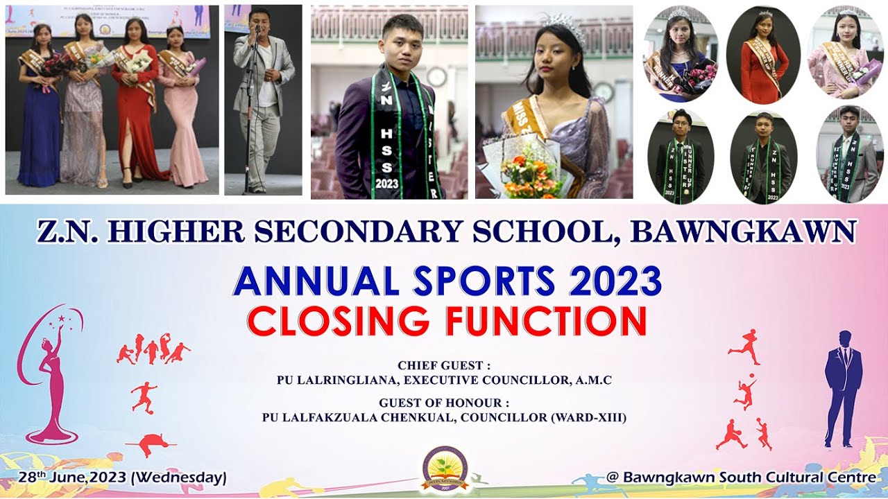 Annual Sports 2023 CLOSING FUNCTION Z.N. HSS YouTube