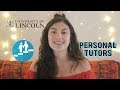 Everything you need to know about your personal tutor  karen acosta  university of lincoln