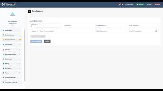 How to Add a Secretary in ChiroXoft Clinic | Step-by-Step Guide screenshot 2