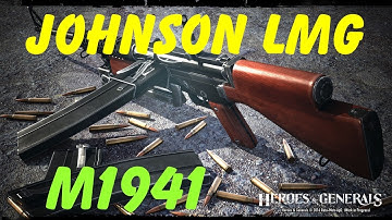 Johnson M1941 (Heroes and Generals) H&G