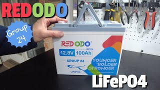 Redodo 12v 100Ah Group 24 LiFeP04 Lithium Battery by Brad Cagle 2,946 views 4 months ago 6 minutes, 2 seconds