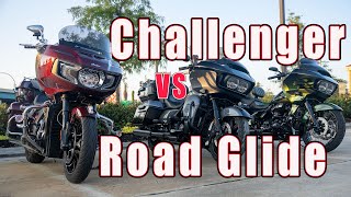 Indian Challenger vs Harley Davidson Road Glide  Battle for Ultimate Distance King