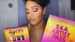 COLORFUL EYESHADOW | 24A ARTIST PASS PALETTE | ICY LIPS BY SAWEETIE