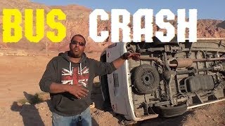 @28 Tourists BUS car CRASH Egypt is it safe / ДТП с автобусом туристов в Египте авария безопасно ли