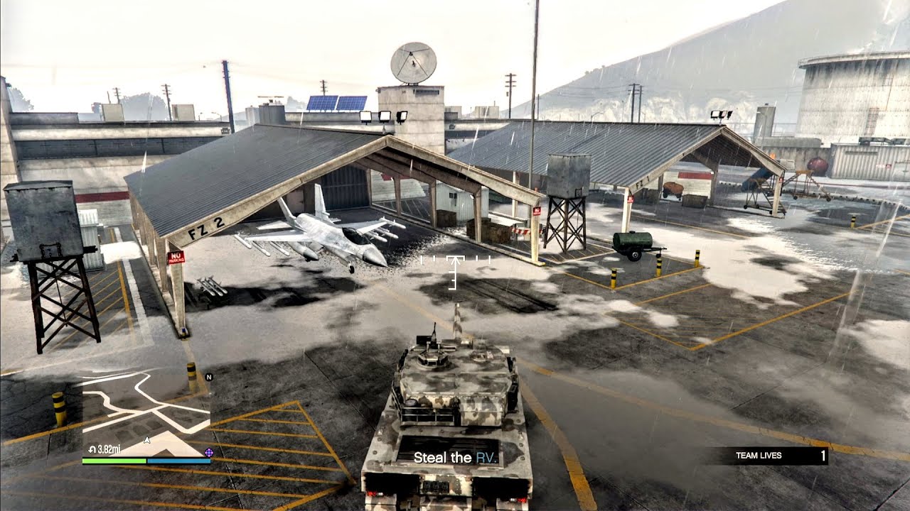 GTA V Tour In Military Base Xbox Series S YouTube 