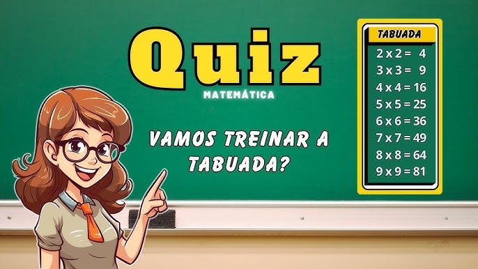 ➥ Quiz de Matemática 5º Ano Com Operações de Matemática Básica [INÉDITO] 