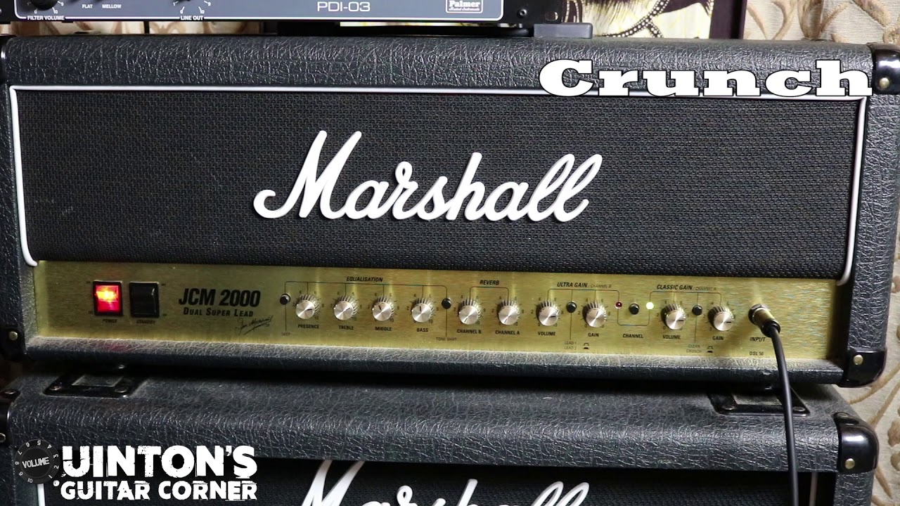 Marshall JCM 2000 DSL 50w Demo - Quinton's Guitar Corner Episode 32