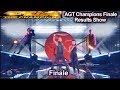 Brian Justin Crum Cristina Ramos Deadly Games “Show Must Go On” | Champions Finale Results AGT