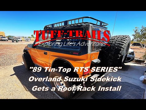 Suzuki samurai tin top roof rack shop