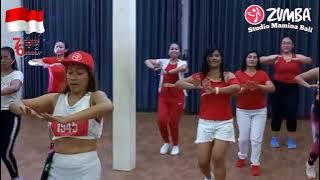 🎵TANAH AIRKU - SPECIAL 17 AGUSTUS|ZUMBA|SENAM KREASI|Choreography Zin Mamina @studiomaminabali1590