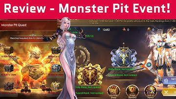 Review Monster Pit Event - Be cautious - New 70* Quest - Legacy Of Discord - Apollyon