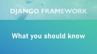 03 : What you should know & Prerequisite of Django - Django Framework tutorial