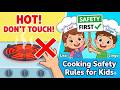 HOT! Don't Touch the Stove! 🖐️🛑 Cooking Safety Rules for Kids | Lexi &amp; Lingo Cartoons #kidslearning