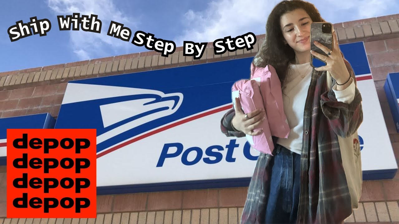 DEPOP Ship With Me, Step By Step YouTube