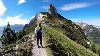 Bergwanderung Alpsteinmassiv (Schweiz) - Vom Hoher Kasten über Saxer Lücke nach Brülisau