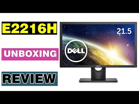 Dell E2216H 21.5" LCD Monitor Unboxing And Review!