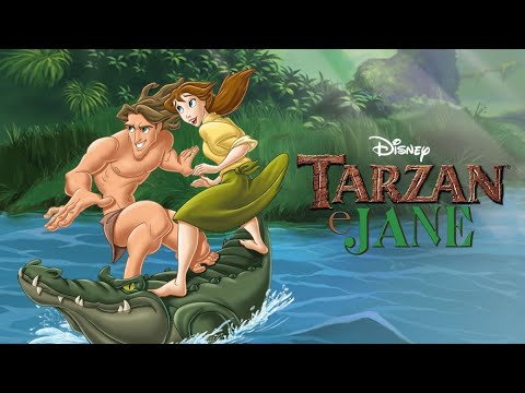 📽📽📽 🐒🧑🌳🙍🍃  TARZAN & JANE - Filme INFANTIL - Classificação - LIVRE