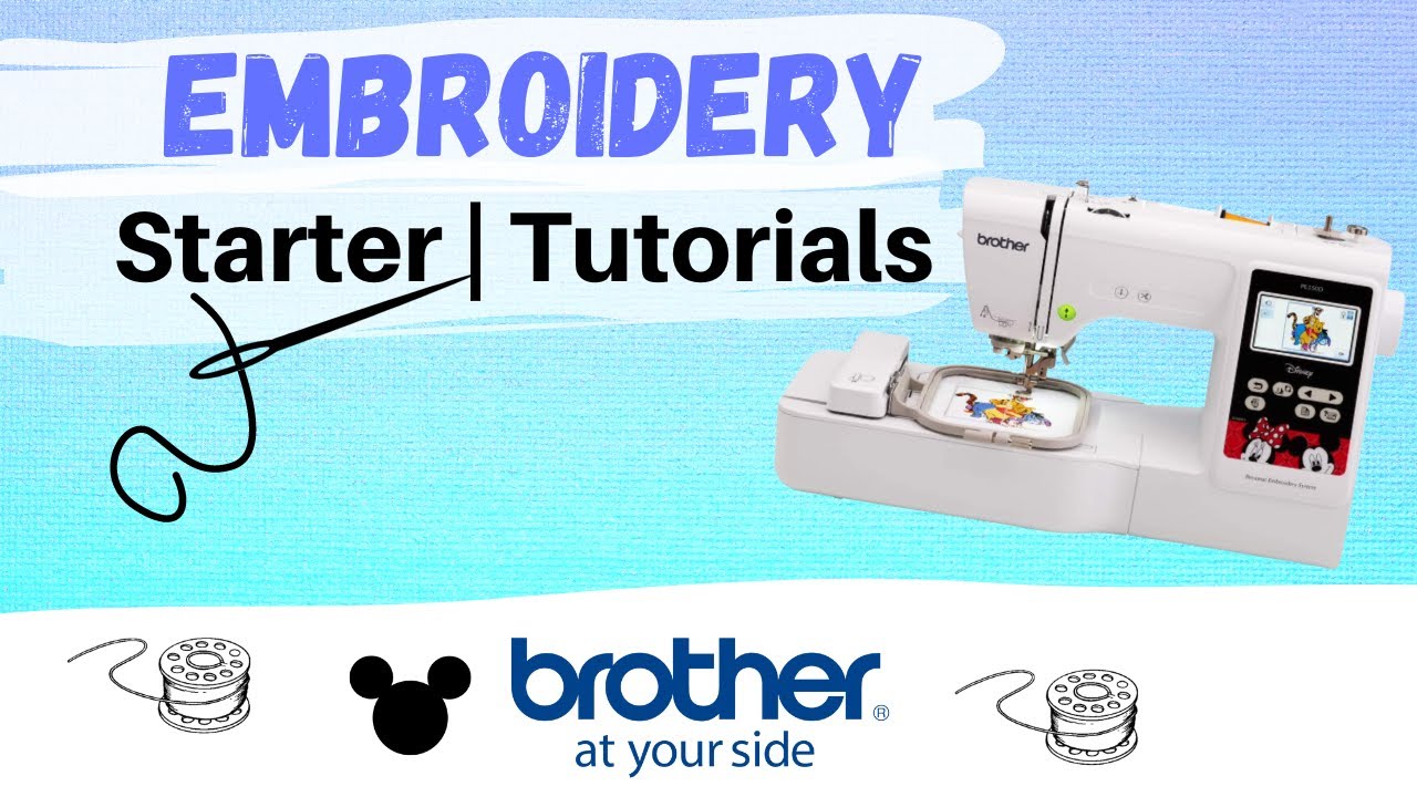 Unboxing and Testing Brother Embroidery PE535